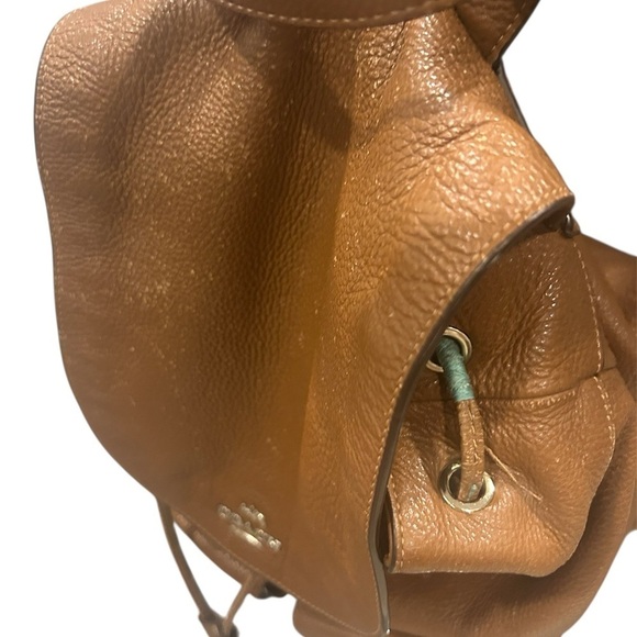 Coach Billie Brown Leather Backpack main image 11
